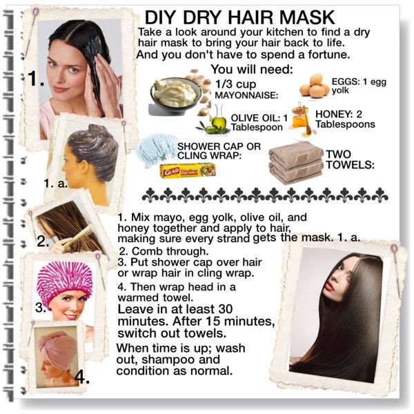 Best ideas about DIY Hair Mask For Dry Hair
. Save or Pin "DIY Dry Hair Mask" by cathy1965 on Polyvore Now.