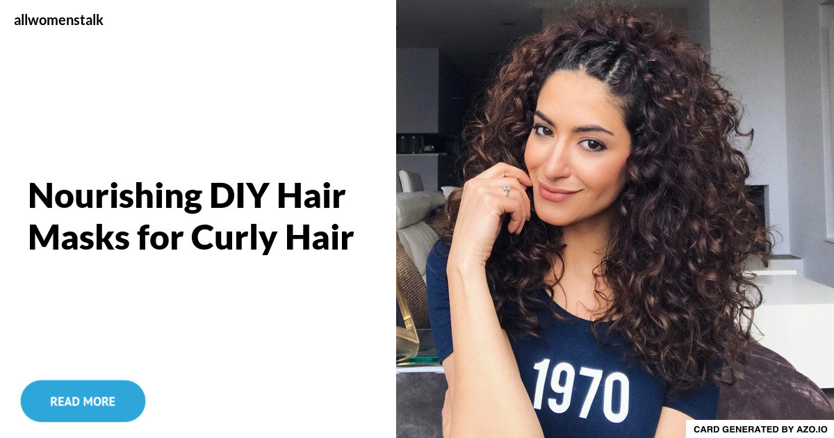 Best ideas about DIY Hair Masks For Curly Hair
. Save or Pin Nourishing DIY Hair Masks for Curly Hair … Now.