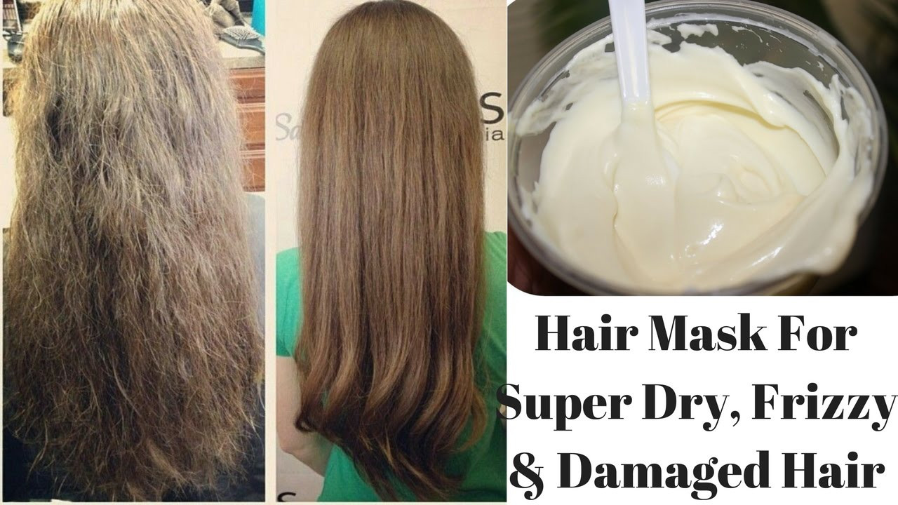 Best ideas about DIY Hair Masks For Frizzy Hair
. Save or Pin DIY Hair Mask For Super Dry Frizzy & Damaged Hair Now.