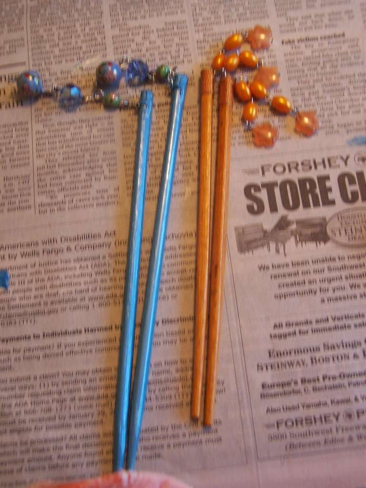 Best ideas about DIY Hair Sticks
. Save or Pin diy chopstick hair sticks Now.