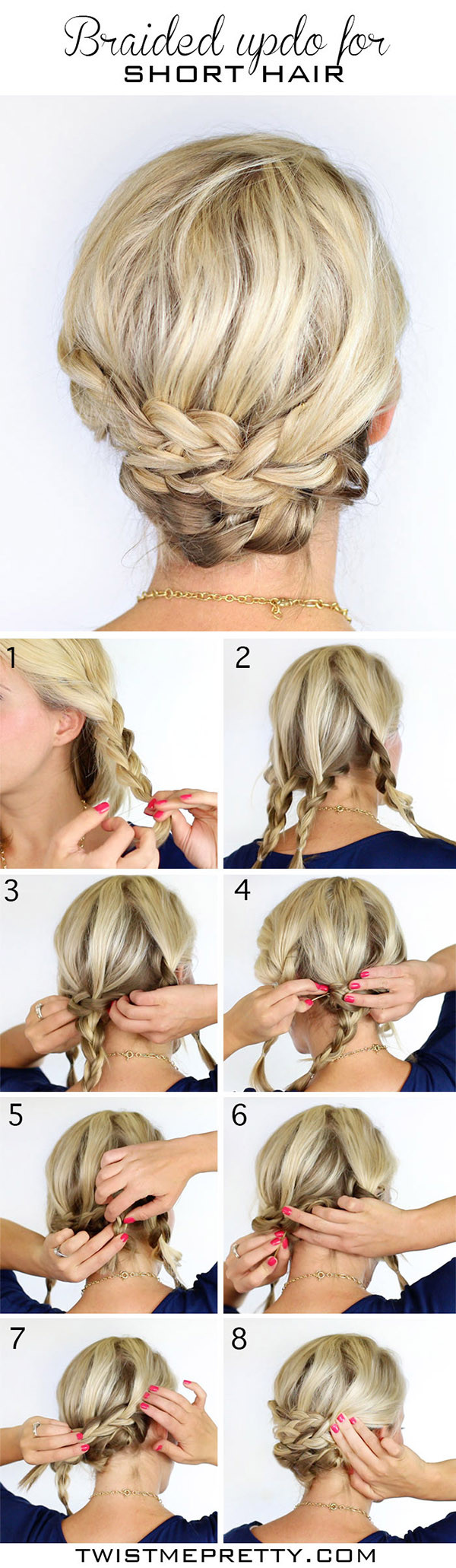Best ideas about DIY Hair Up Do
. Save or Pin 20 DIY Wedding Hairstyles With Tutorials To Try Your Own Now.