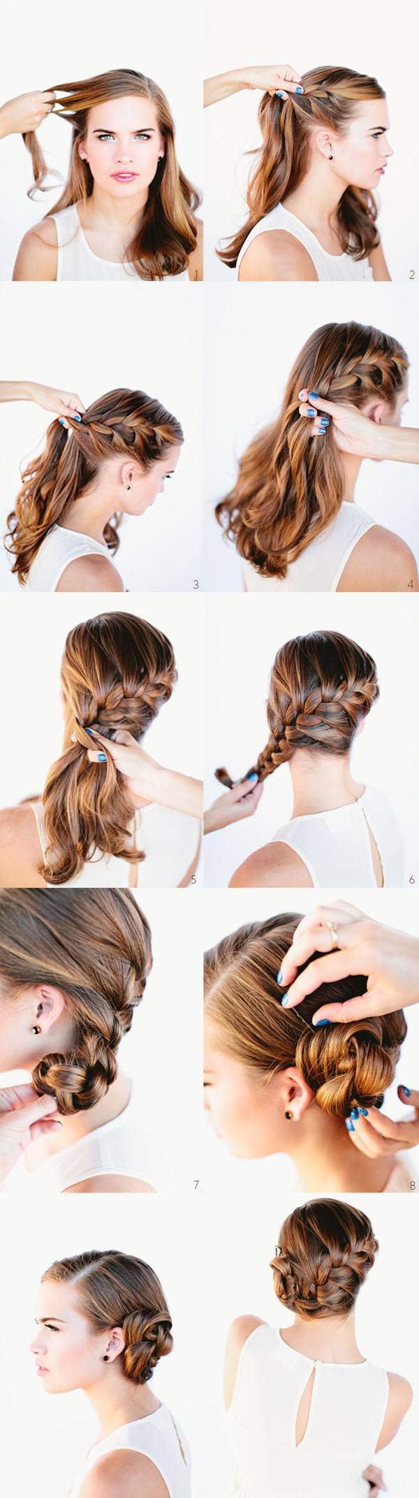 Best ideas about DIY Hairstyle For Long Hair
. Save or Pin DIY Side Hairstyles fashionsy Now.