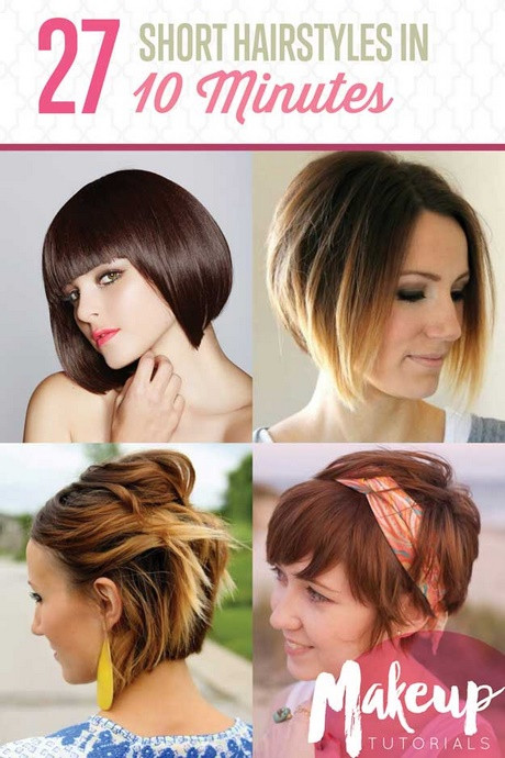 Best ideas about DIY Hairstyle For Short Hair
. Save or Pin Diy hairstyles for short hair Now.