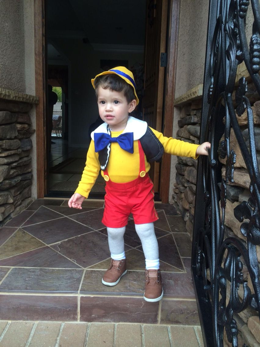 Best ideas about DIY Halloween Costume For Toddler Boy
. Save or Pin My little pinocchio Toddler boy Halloween costume Now.