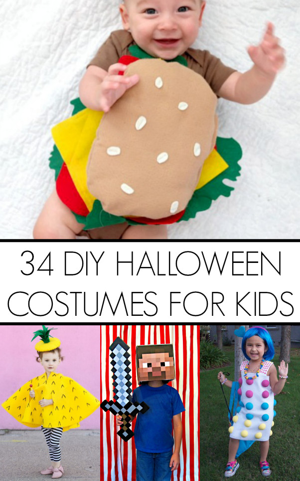 Best ideas about DIY Halloween Costume Ideas For Kids
. Save or Pin 34 DIY Kid Halloween Costume Ideas C R A F T Now.