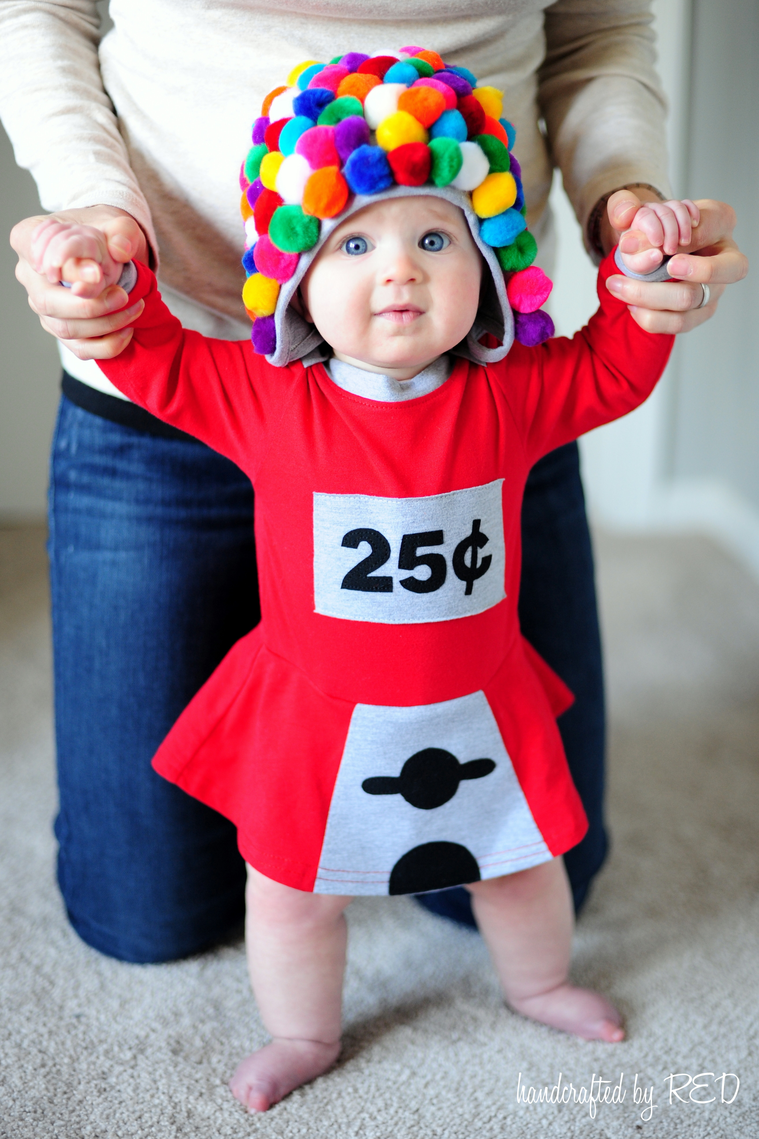 Best ideas about DIY Halloween Costumes For Baby
. Save or Pin DIY Baby Gumball Machine Costume Peek a Boo Pages Now.