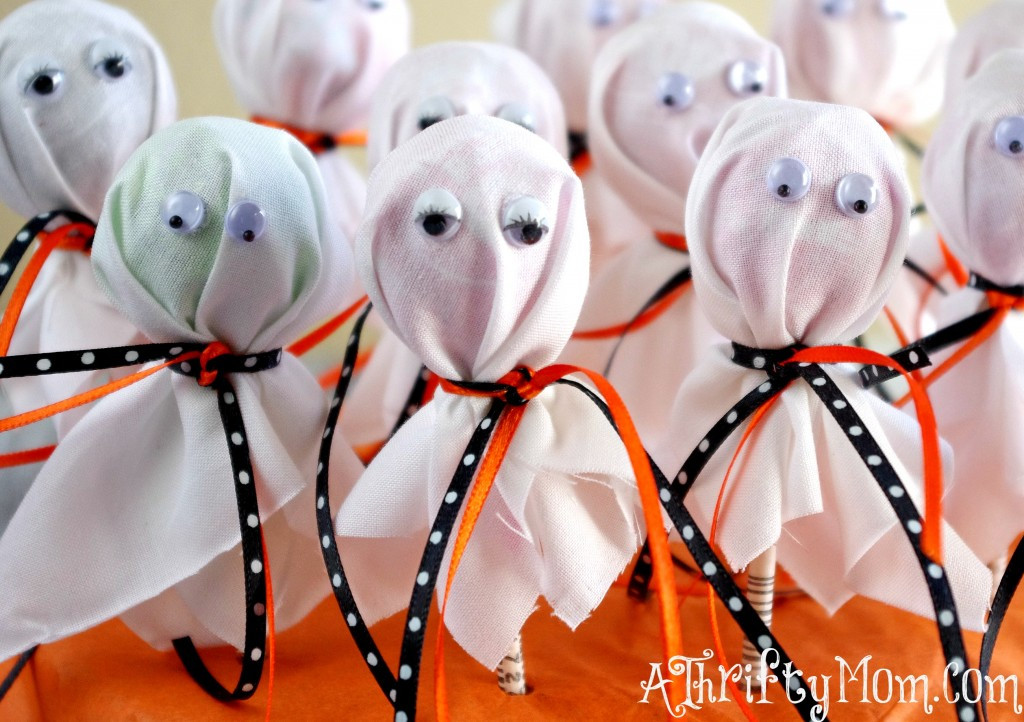 Best ideas about DIY Halloween Crafts For Toddlers
. Save or Pin DIY Lollipop Spiders & Ghosts Kid Friendly Halloween Now.