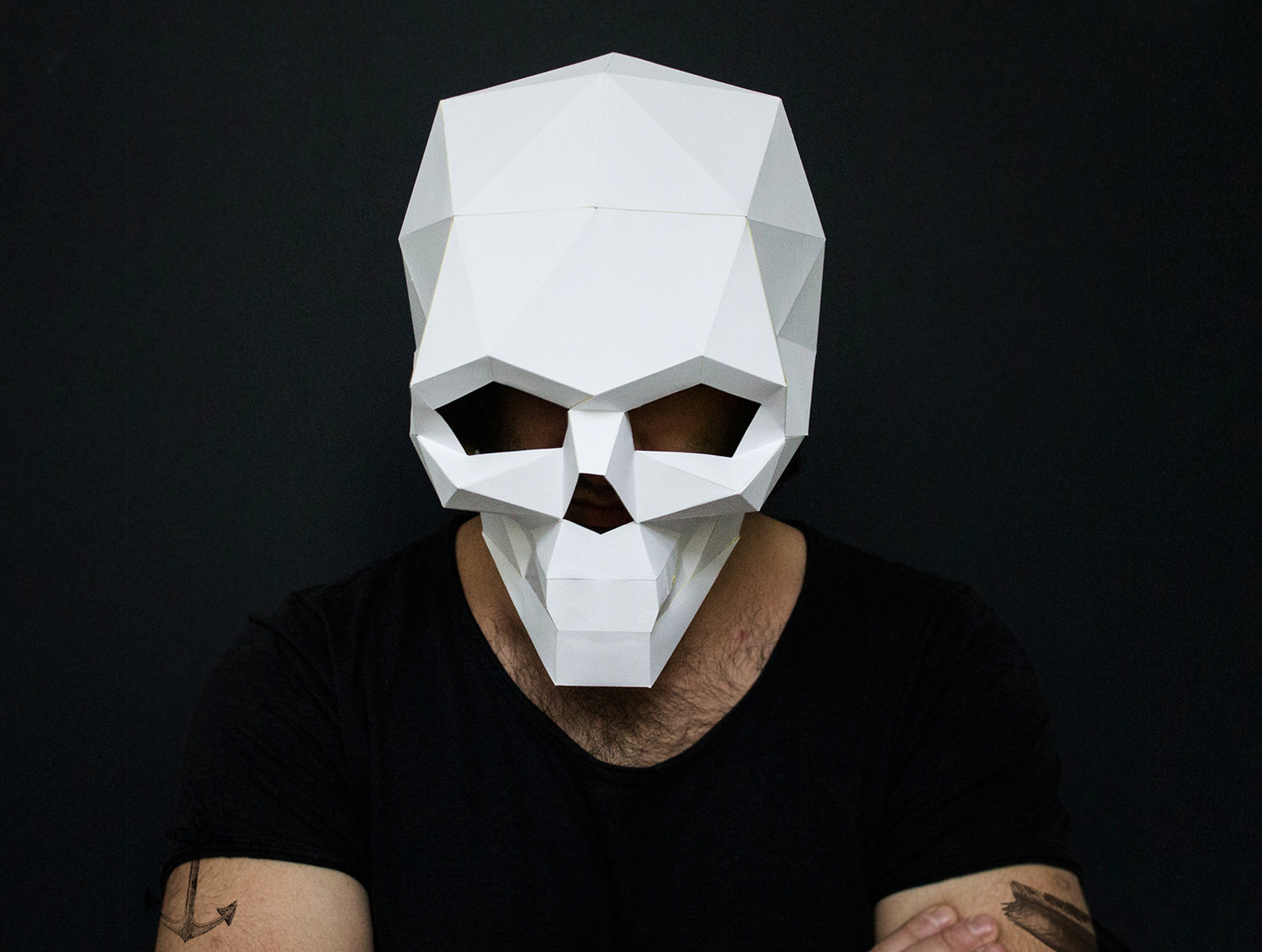 Best ideas about DIY Halloween Masks
. Save or Pin Skull Mask for Halloween DIY printable Skull Instant Now.