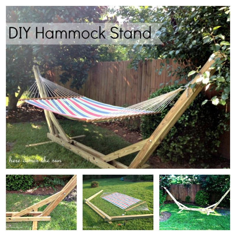 Best ideas about DIY Hammock Stand Plans
. Save or Pin DIY Backyard Hammock Stand Now.