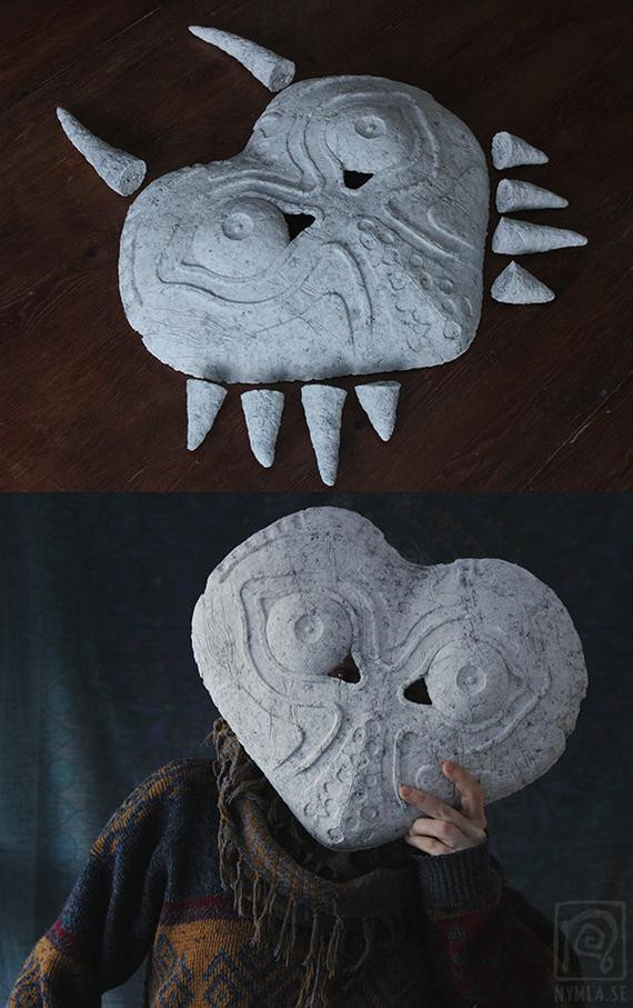 Best ideas about DIY Hand Mask
. Save or Pin Majora s Mask Blank DIY Hand made Paper clay Now.