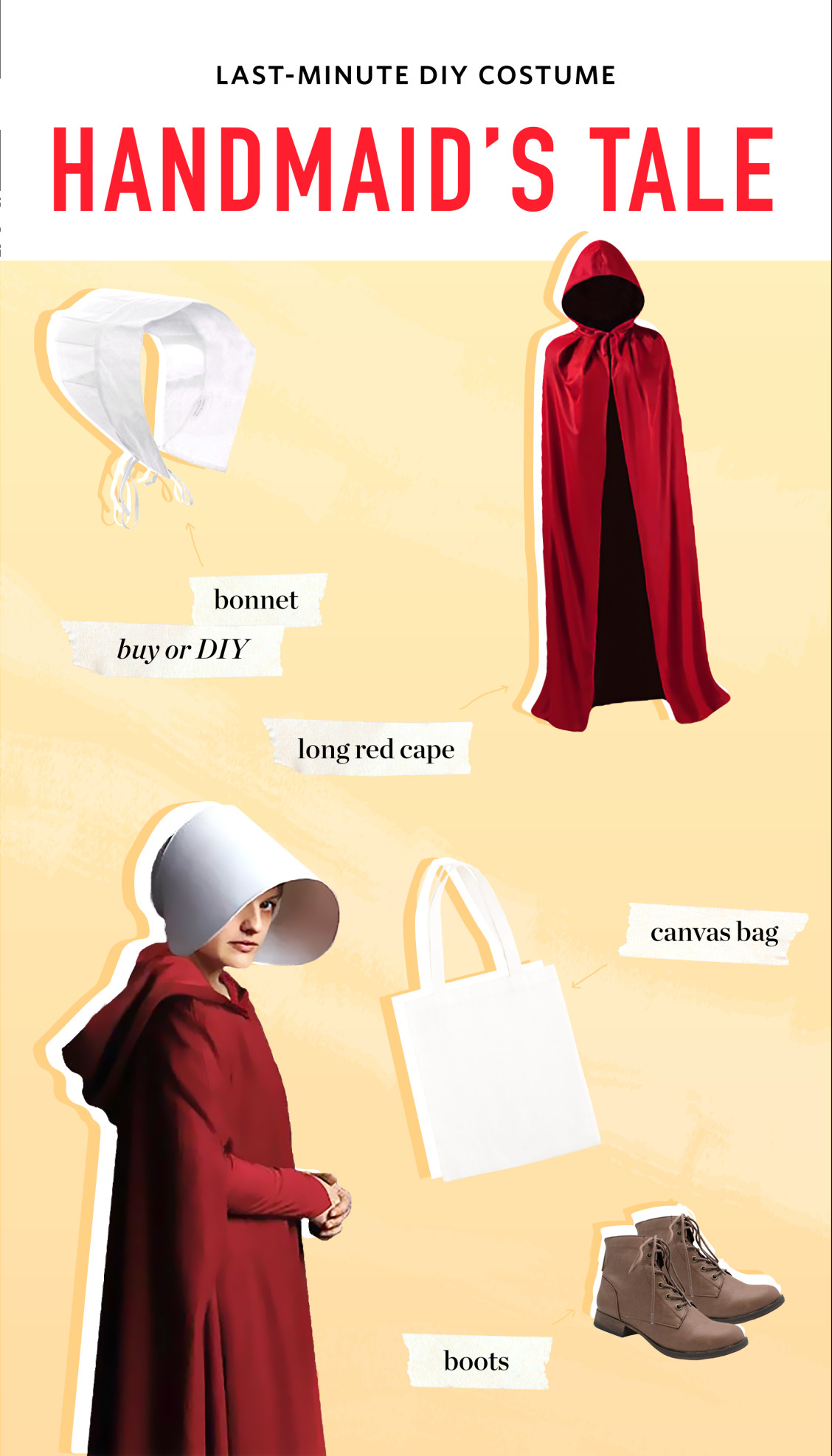 Best ideas about DIY Handmaid'S Tale Costume
. Save or Pin Easy Halloween Costumes Inspired by Our Favorite Shows Now.