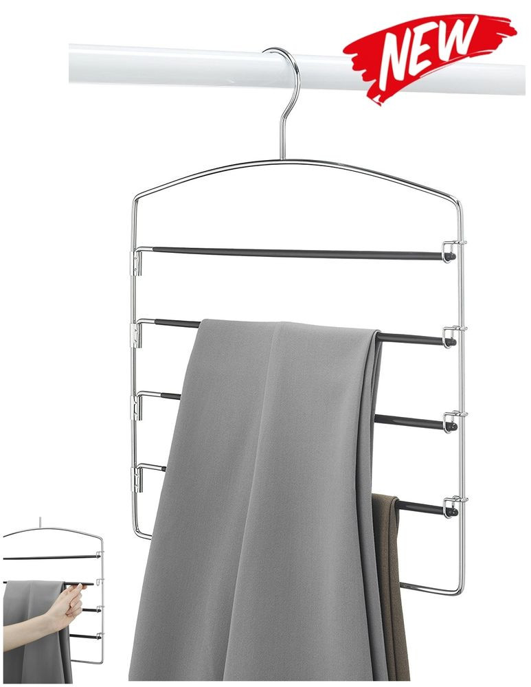 Best ideas about DIY Hanger Organizer
. Save or Pin Pants Hanger DIY Organizer Rack Closet Hanging Slack Now.