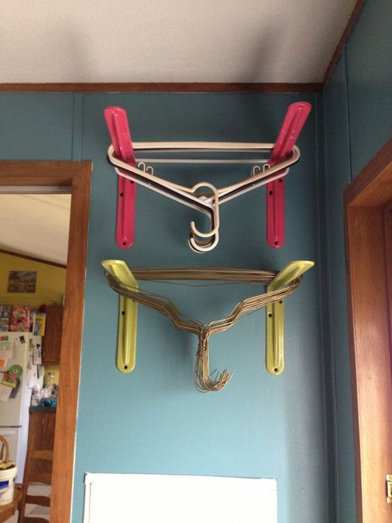 Best ideas about DIY Hanger Organizer
. Save or Pin Best 25 DIY clothes hanger storage ideas on Pinterest Now.