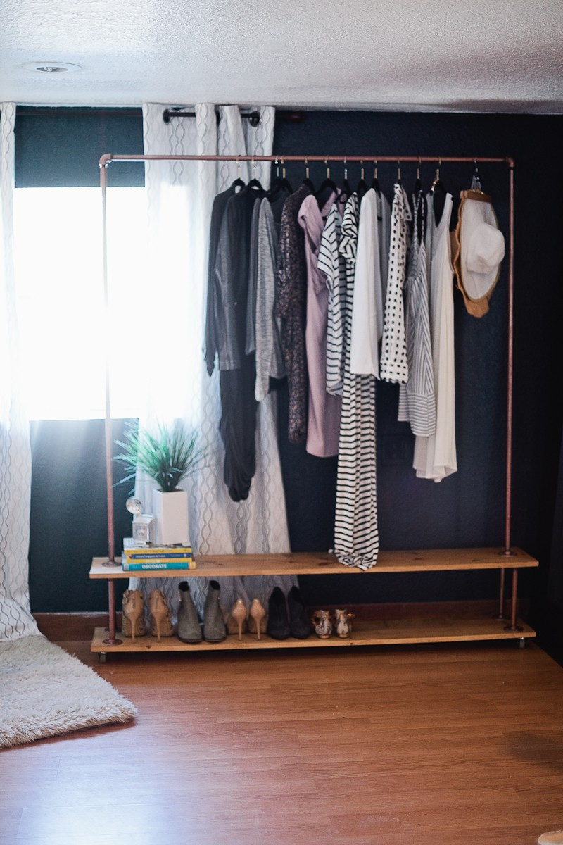 Best ideas about DIY Hanger Rack
. Save or Pin Rolling DIY Garment Rack for Your Wardrobe Now.