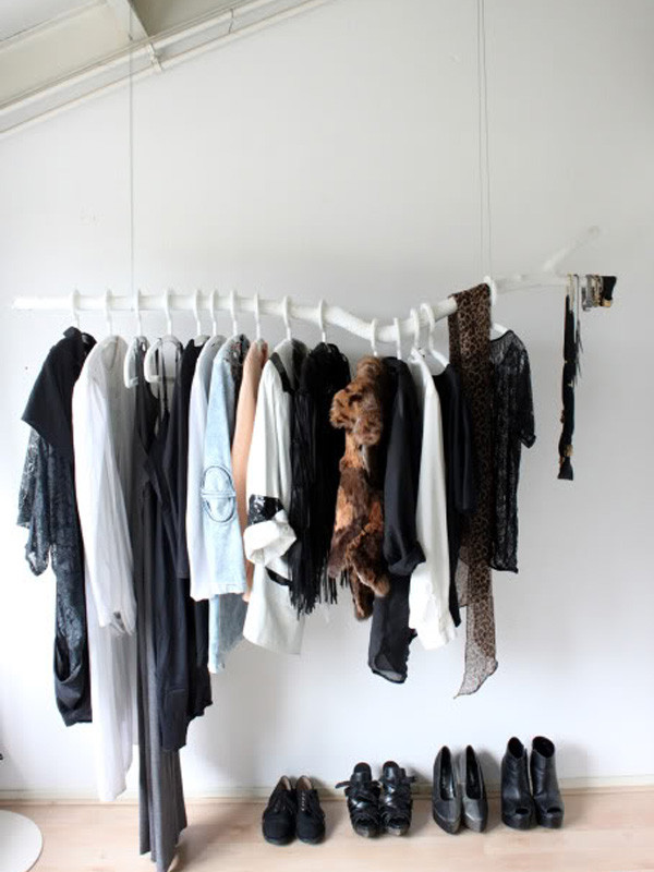 Best ideas about DIY Hanging Clothes Rack
. Save or Pin Chic DIY Clothes Rack Ideas Now.