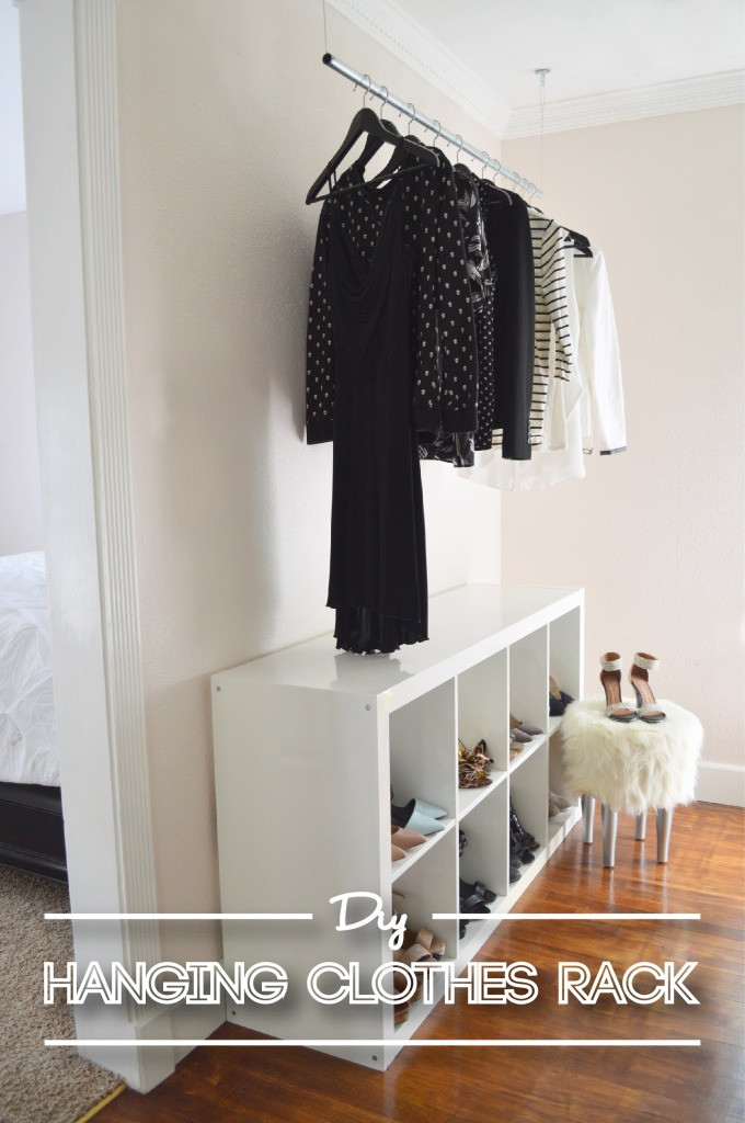 Best ideas about DIY Hanging Clothes Rack
. Save or Pin DIY HANGING CLOTHES RACK Now.