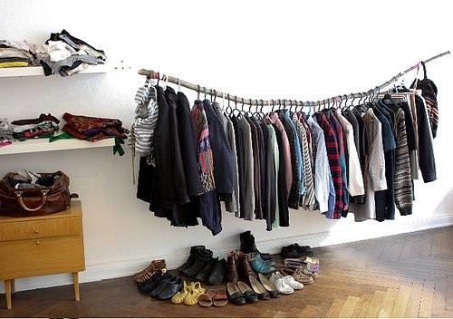 Best ideas about DIY Hanging Clothing Rack
. Save or Pin 4 DIY Clothing Racks Mashoid Now.