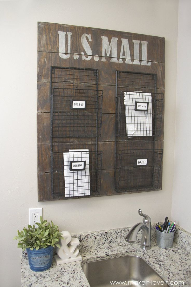 Best ideas about DIY Hanging Mail Organizer
. Save or Pin Best 25 Mail organizer wall ideas on Pinterest Now.