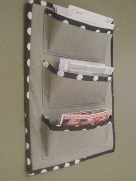 Best ideas about DIY Hanging Mail Organizer
. Save or Pin Fabric Mail Sorter Now.