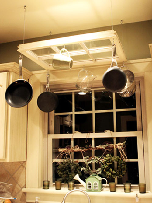 Best ideas about DIY Hanging Pot Rack
. Save or Pin DIY Pot Rack Ideas Everyday Items Can Be e Cool Pot Racks Now.