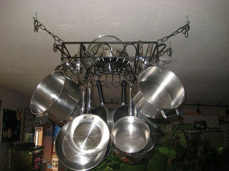 Best ideas about DIY Hanging Pot Rack
. Save or Pin DIY Hanging Pot pan Rack Now.