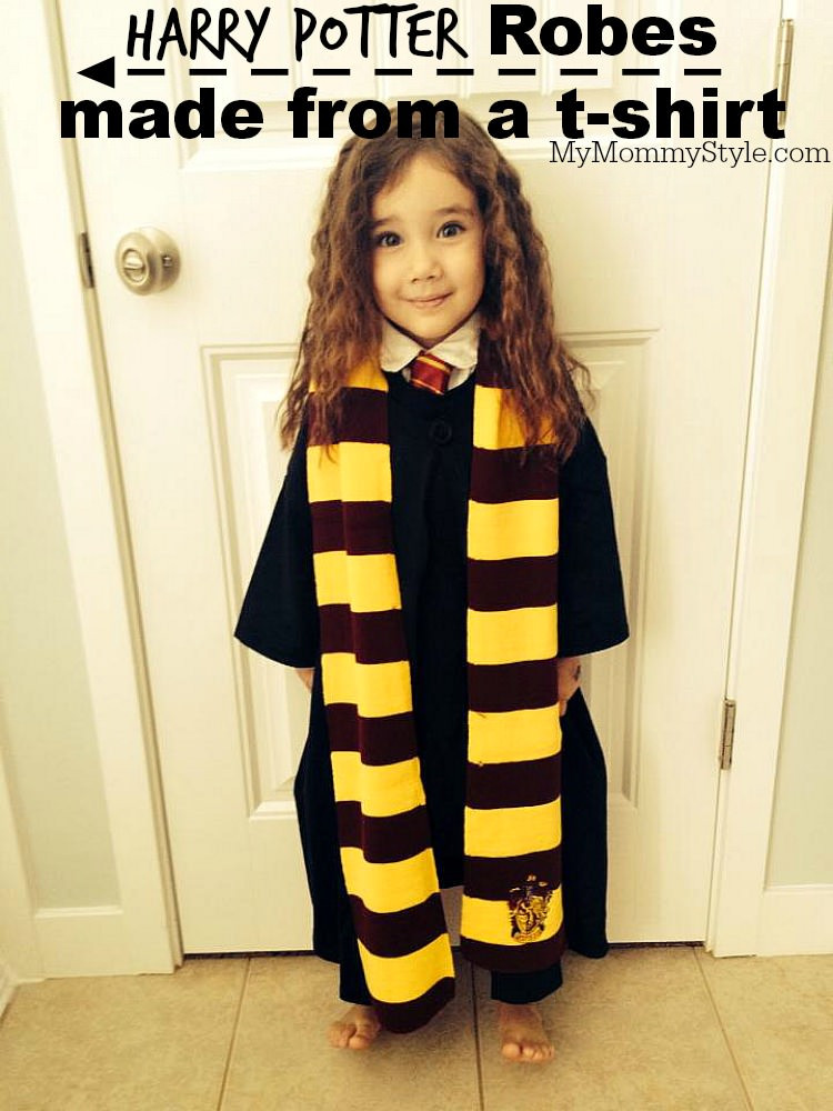 Best ideas about DIY Harry Potter Costume
. Save or Pin Harry Potter Robes DIY Made out of a T Shirt My Mommy Style Now.