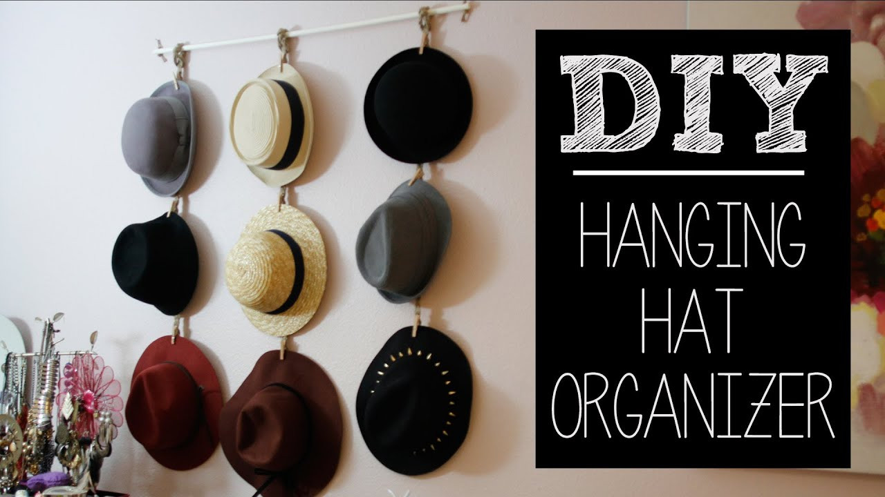 Best ideas about DIY Hat Organizer
. Save or Pin DIY Hat Hanger Organizer Easy Now.