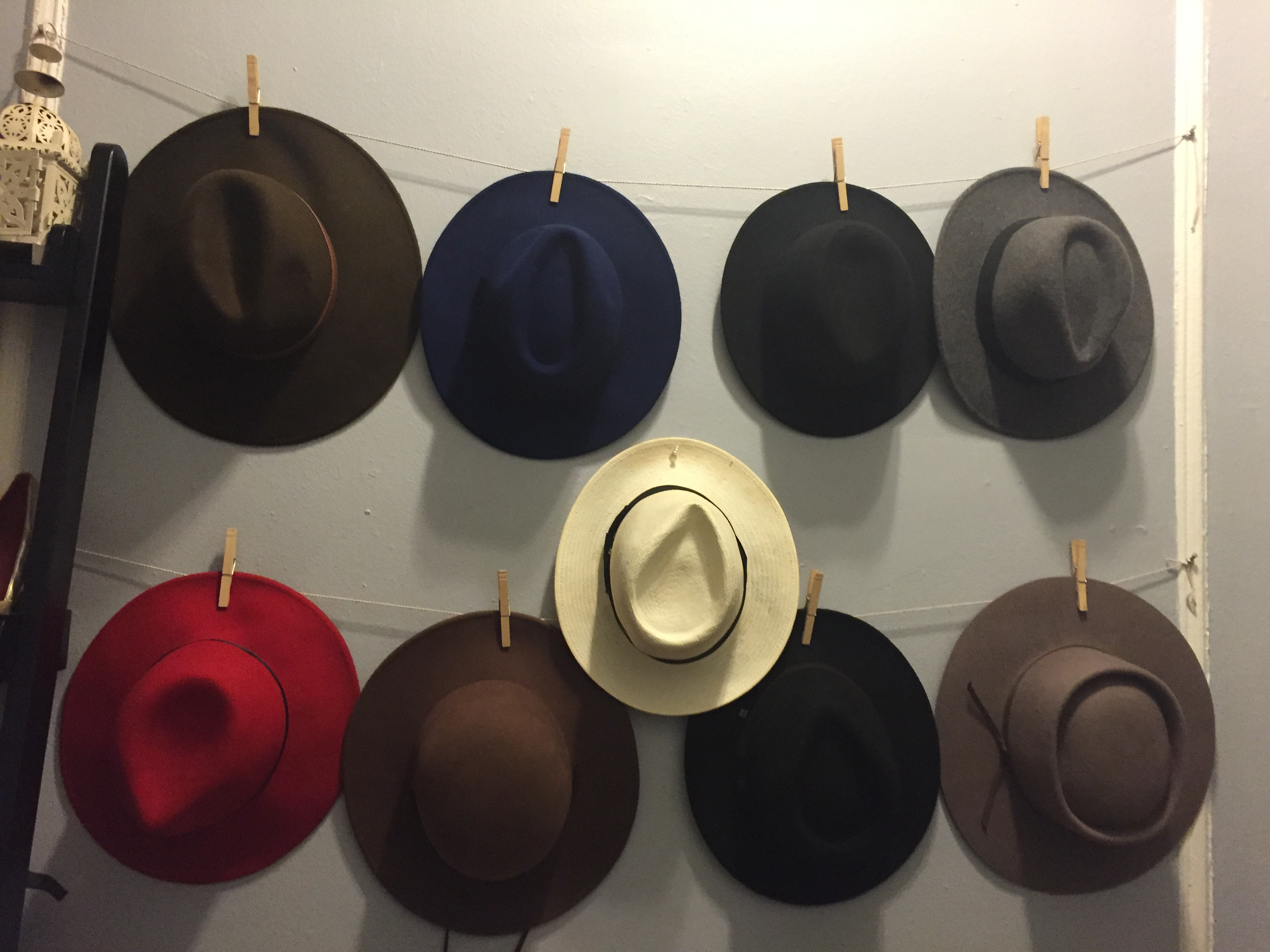 Best ideas about DIY Hat Organizer
. Save or Pin Easy way to store your hats Kéla s Kloset Now.