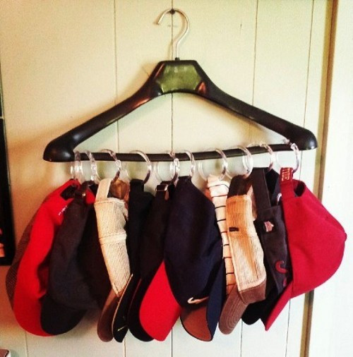 Best ideas about DIY Hat Organizer
. Save or Pin baseball hat storage DIY for Life Now.