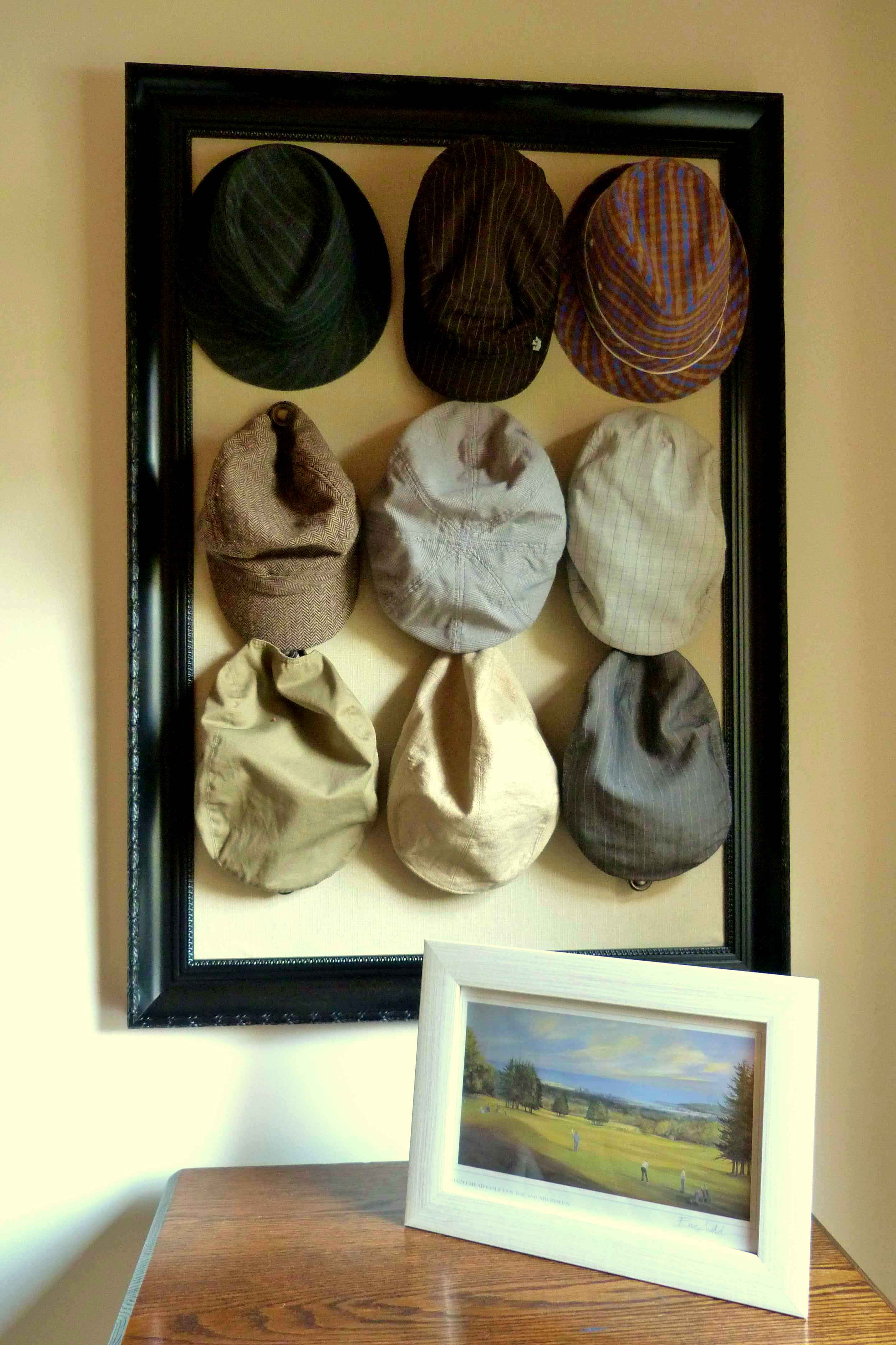 Best ideas about DIY Hat Rack
. Save or Pin Lookie What I Did Framed Hat Rack for Me Now.