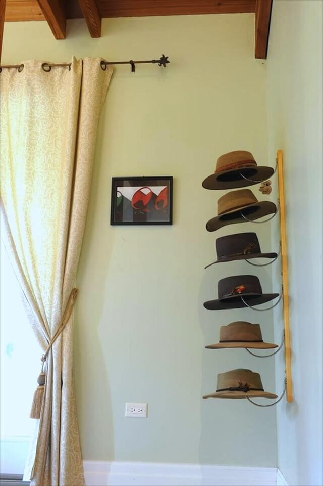 Best ideas about DIY Hat Rack
. Save or Pin 14 DIY Hat Racks Now.