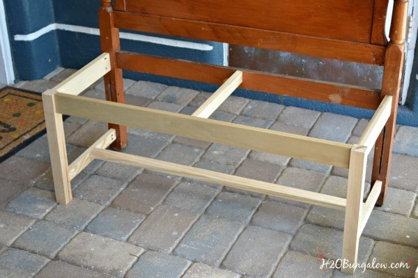 Best ideas about DIY Headboard Bench
. Save or Pin DIY Twin Headboard Bench Tutorial H20Bungalow Now.
