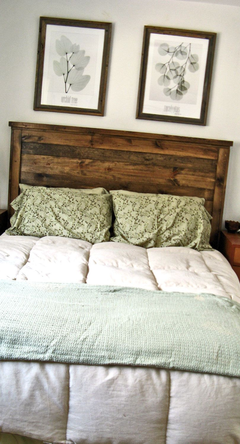 Best ideas about DIY Headboard For Queen Bed
. Save or Pin First Project reclaimed wood look Queen headboard made Now.