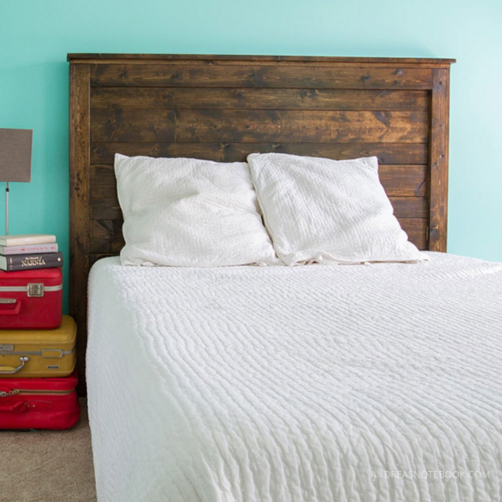 Best ideas about DIY Headboards Wood
. Save or Pin DIY Wood Pallet Headboard DIY Headboard Ideas 16 Now.