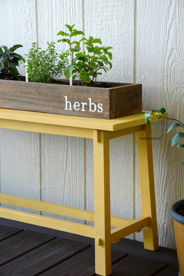 Best ideas about DIY Herb Garden Box
. Save or Pin Herb Garden and Garden Markers The Idea Room Now.