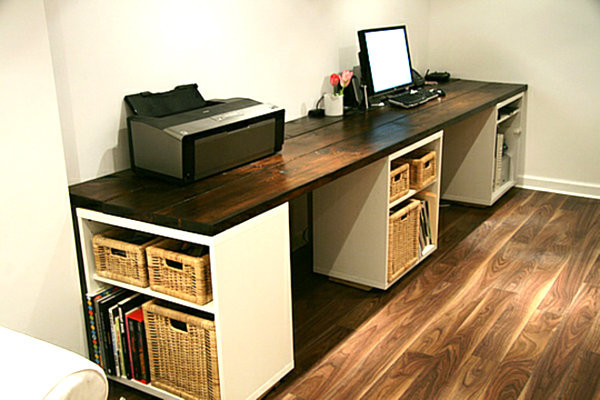 Best ideas about DIY Home Office Desk
. Save or Pin 18 DIY Desks to Enhance Your Home fice Now.