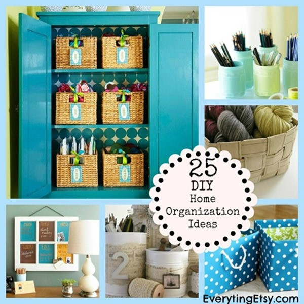 Best ideas about DIY Home Organizing
. Save or Pin 10 DIY Ideas to Organize Your Desk Now.