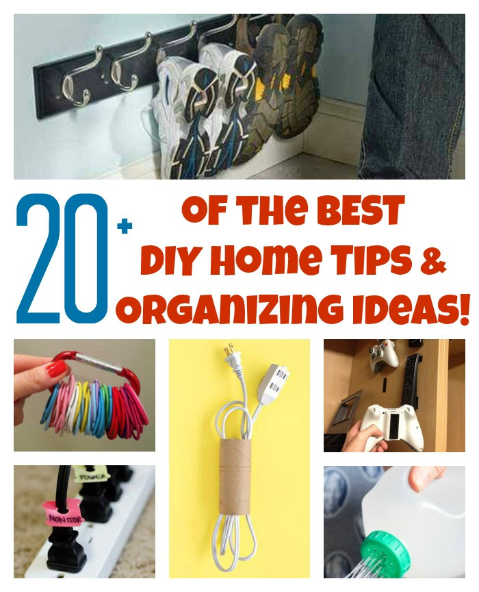 Best ideas about DIY Home Organizing
. Save or Pin 20 of the BEST DIY Home Organizing Hacks and Tips Now.