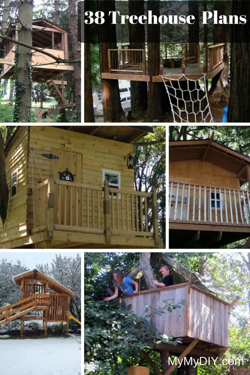 Best ideas about DIY Home Plans
. Save or Pin 38 Brilliant Tree House Plans MyMyDIY Now.