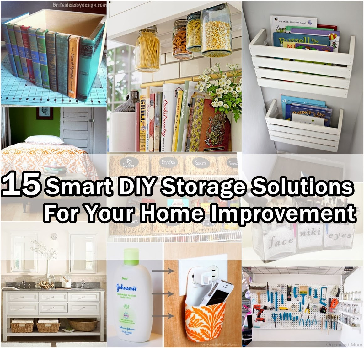 Best ideas about DIY Home Storage
. Save or Pin 15 Super Smart DIY Storage Solutions For Your Home Now.