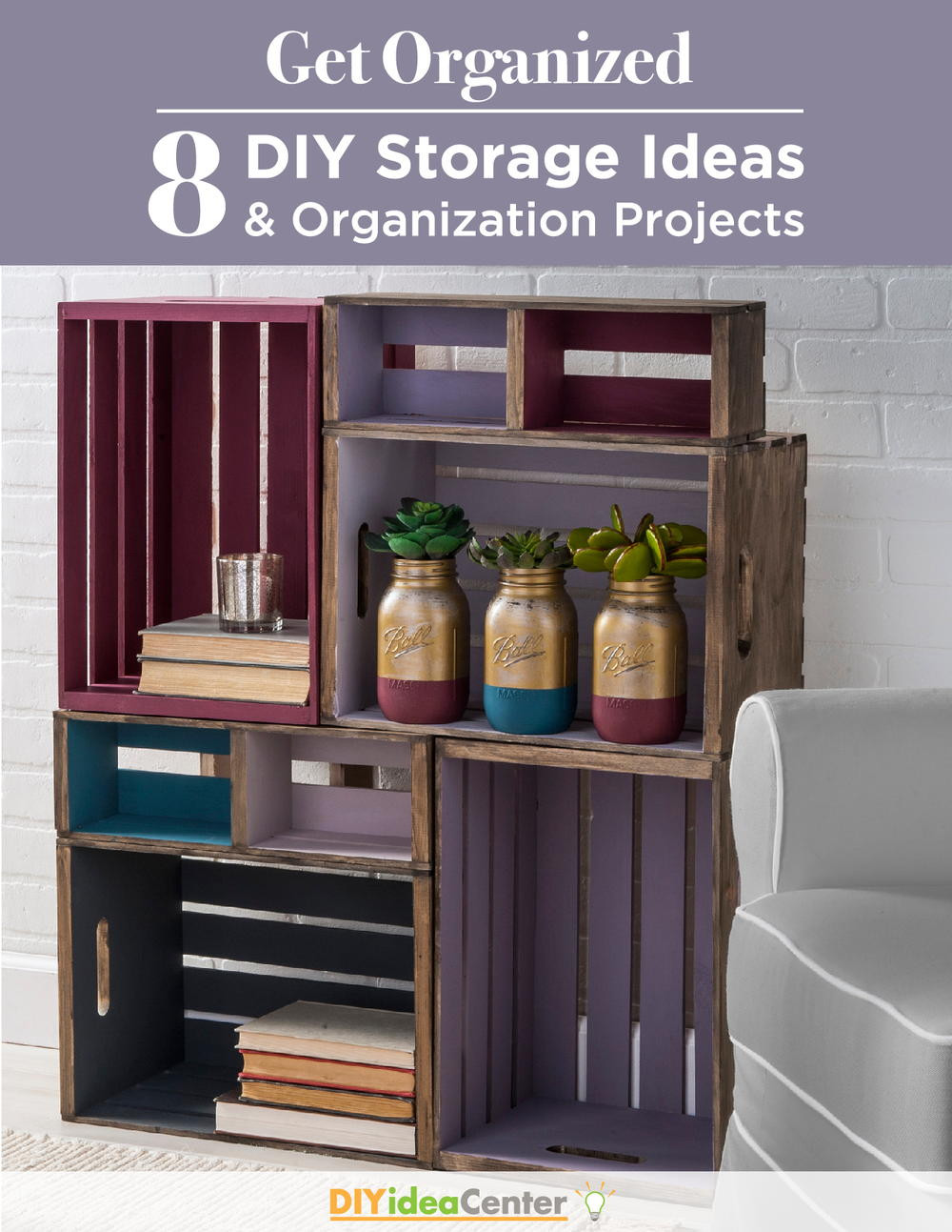 Best ideas about DIY Home Storage
. Save or Pin Get Organized 8 DIY Storage Ideas and Organization Now.