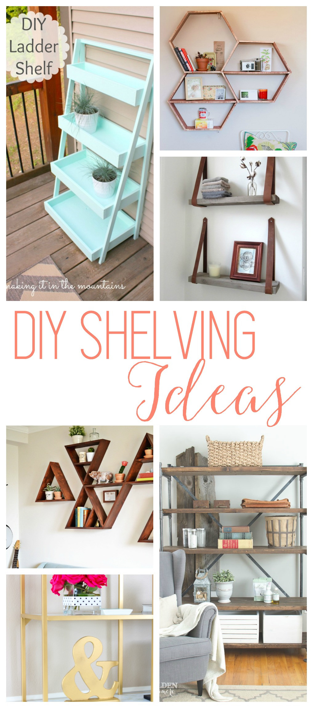 Best ideas about DIY Home Storage
. Save or Pin DIY Shelves 18 DIY Shelving Ideas Now.