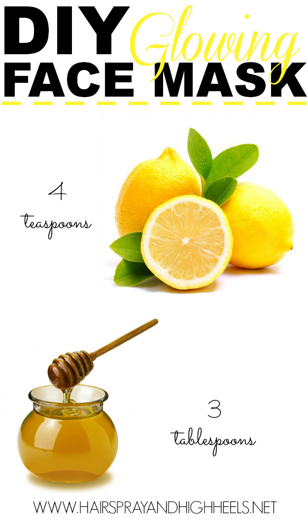 Best ideas about DIY Homemade Face Masks
. Save or Pin DIY Lemon & Honey Face Mask Hairspray and Highheels Now.