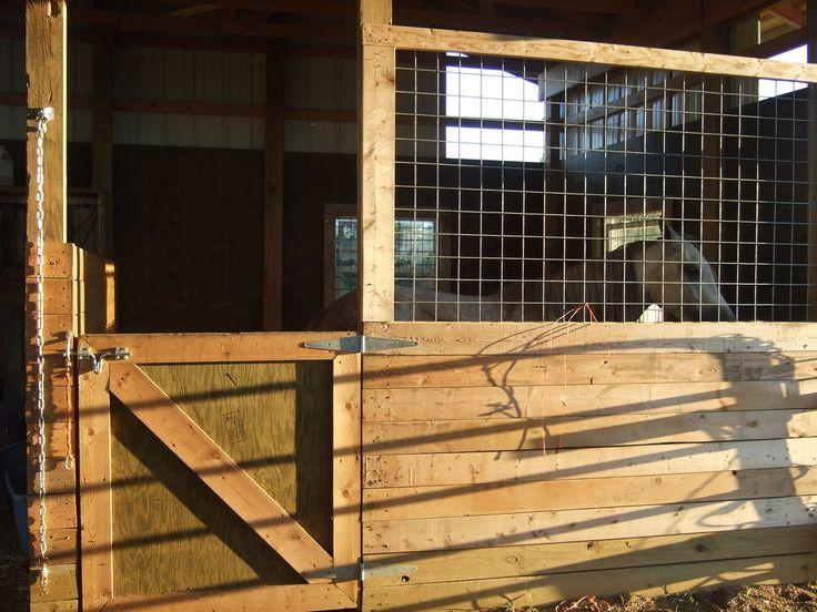 Best ideas about DIY Horse Stall Plans
. Save or Pin How we ll do the stall fronts doors but with full walls Now.