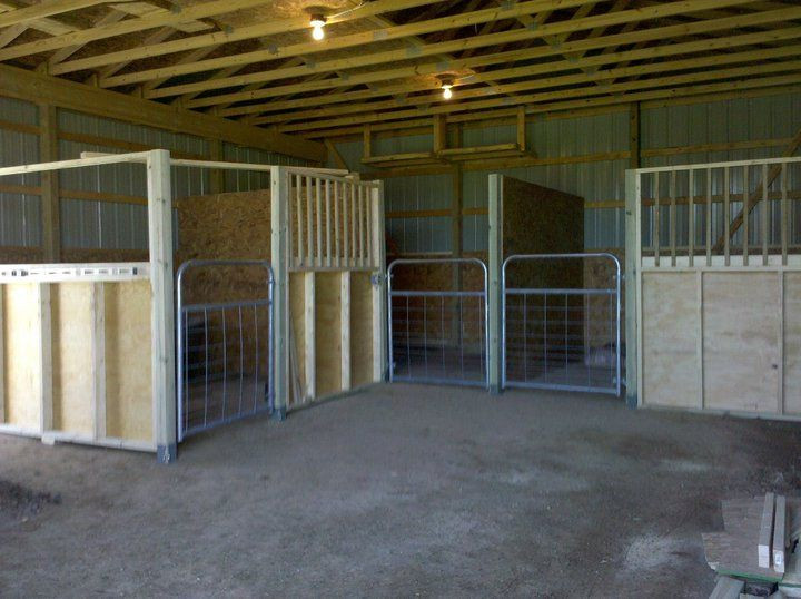 Best ideas about DIY Horse Stall Plans
. Save or Pin DIY stalls in lumber wood Now.