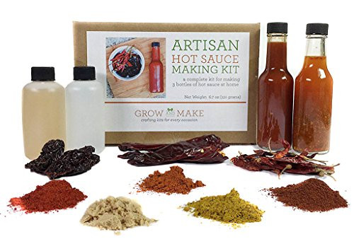 Best ideas about DIY Hot Sauce Kit
. Save or Pin Grow and Make Artisan DIY Gourmet Hot Sauce Kit Makes 3 Now.