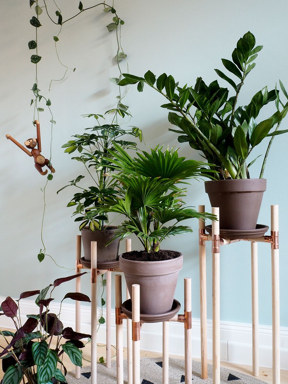 Best ideas about DIY Indoor Plant Stand
. Save or Pin Dschungel zu Hause DIY Pflanzenständer aus Kupfer und Now.