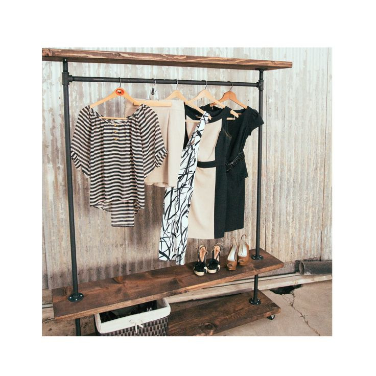 Best ideas about DIY Industrial Clothing Rack
. Save or Pin 1000 images about Decor Closet Industrial on Pinterest Now.