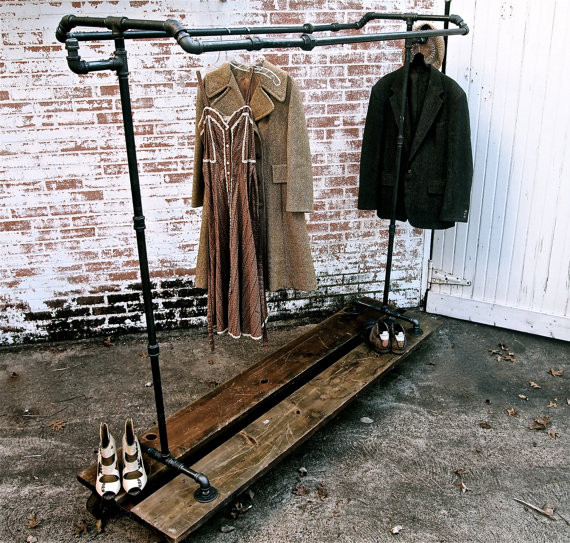 Best ideas about DIY Industrial Clothing Rack
. Save or Pin CloThing racK in IndusTriaL DesiGn Now.