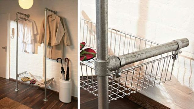 Best ideas about DIY Industrial Clothing Rack
. Save or Pin Build a Simple Stylish Industrial Style Clothing Rack Now.